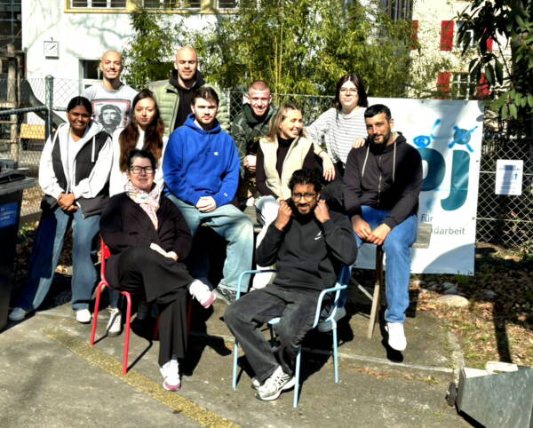 Gruppenbild vom Team Mitte